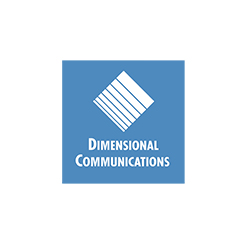 dimensional communications logo