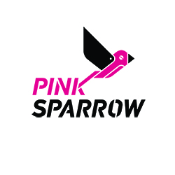 Pink Sparrow Logo